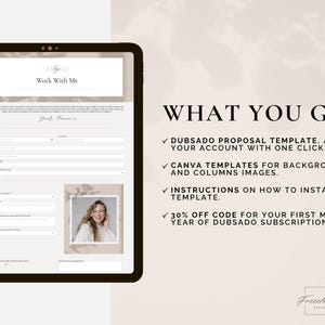 Dubsado One Click Lead Capture Template for Service Providers | CODE FREE | Dubsado Template | Lead Capture Template | Dubsado Forms image 2