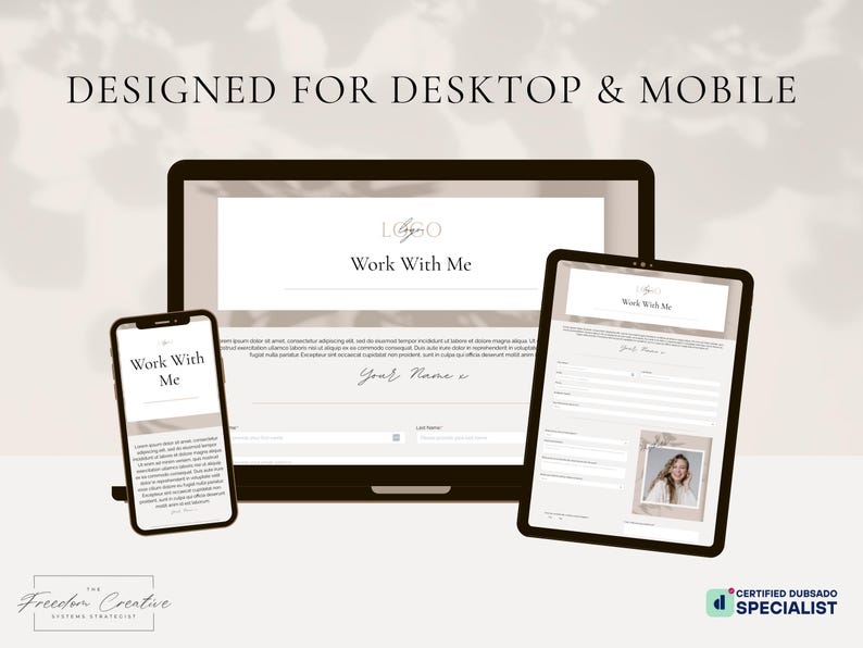 Dubsado One Click Lead Capture Template for Service Providers | CODE FREE | Dubsado Template | Lead Capture Template | Dubsado Forms image 5