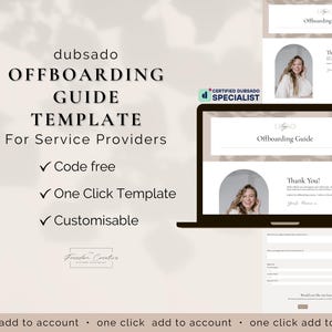 Client Offboarding Dubsado One Click Template for Service Providers | CODE FREE | Goodbye Packet | Offboarding Guide | Dubsado Form |