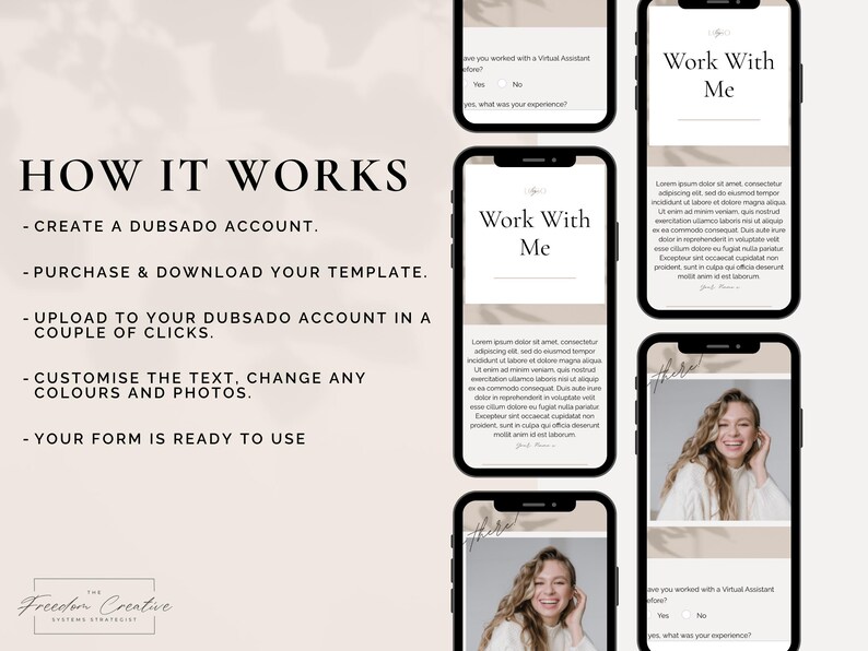 Dubsado One Click Lead Capture Template for Service Providers | CODE FREE | Dubsado Template | Lead Capture Template | Dubsado Forms image 3
