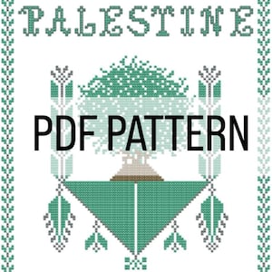 Olive Tree Palestine &quot;Digital PDF Pattern&quot;
