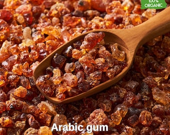 100% Organic  Natural  Arabic gum, Resin Incense ,  Pure Natural Organic Granular Incense, Aromatic Gum Resin,
