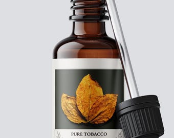 100% reines ätherisches Tabaköl | Reich, für die Parfümherstellung, Aromatherapie | Natürliches Öl zur Entspannung & Meditation | Premium-Qualitätsöl