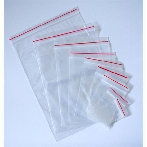 100pcs Reclosable  Plastic ziplock Bag,Clear Zip Lock Bags ,Jewelry Wrapping 4 Sizes,5x5 cm,6x7 cm,8x10 cm,7x9 cm ,