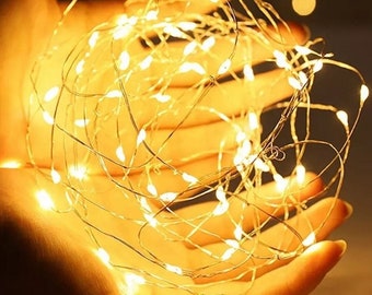 Fairy Lights  Warm White  Color Decorative LED Lights ,Tree Lights ,Room Decoration,Christmas , Birthday,String Lights, Party Decorations