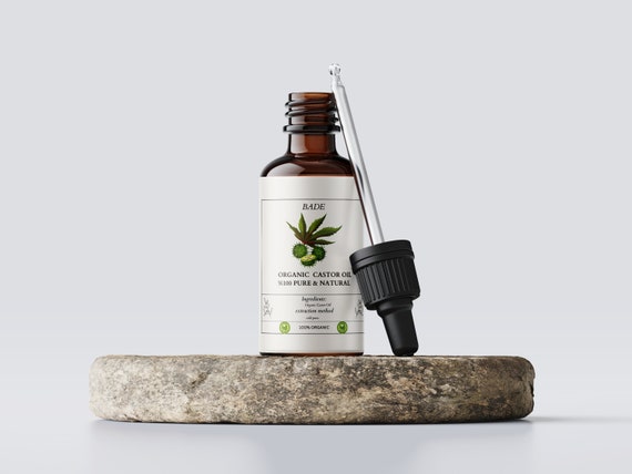 100% Pure & Natural Organic Castor Seed  Cold press oil - Aromatherapy oil, Ricinus Communis Seed Oil.