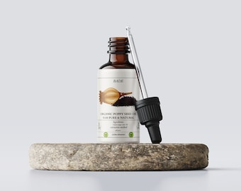 100% Pure & Natural Organic Poppy Seed COLD PRESS oil - Aromatherapy oil, Papaver Somniferum Oil