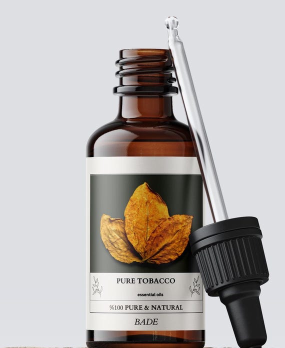 essential tobacco 100 % Pure Tobacco Essential Oil | Rich, for Perfume Making, Aromatherapy |  Natural Oil for Relaxation & Meditation | Premium Quality Oil