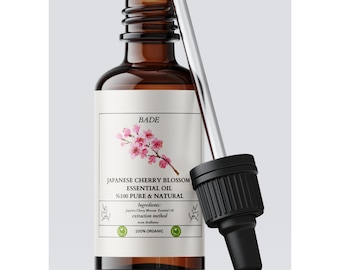 100% reines und natürliches ätherisches Öl aus japanischer Kirschblüten-Aromatherapie