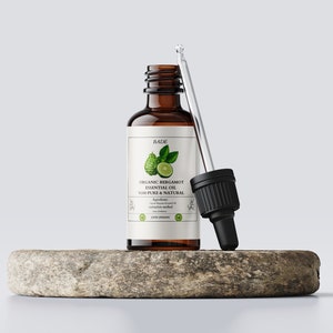 100% Pure & Natural Organic Bergamot  Essential Oil