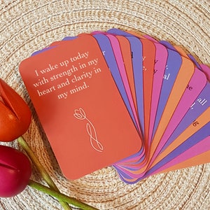 Affirmation Cards-Daily Positive Affirmation Cards Mental Health Affirmations image 1