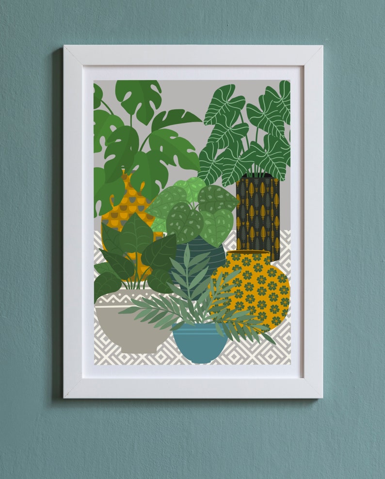 Botanical Print Set Botanical Art Prints Plant Prints Etsy