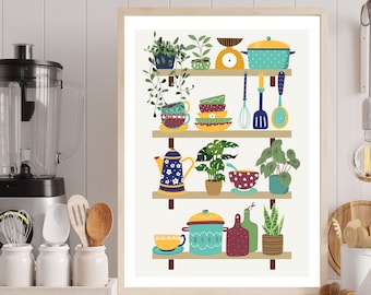 Kitchen Print, Kitchen Wall Decor, Art for Kitchen