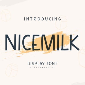 Quirky Handwritten Font, Crafting Fonts, Farmhouse font, Cute Font, Cricut Font, Silhouette Fonts, Fonts for Crafters, Procreate font