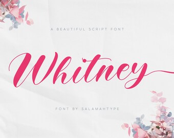 Decorative Script Font, Modern Calligraphy, Handwritten Font, Cricut Font, Minimal font, Procreate font, Feminine, Wedding Invitation Font