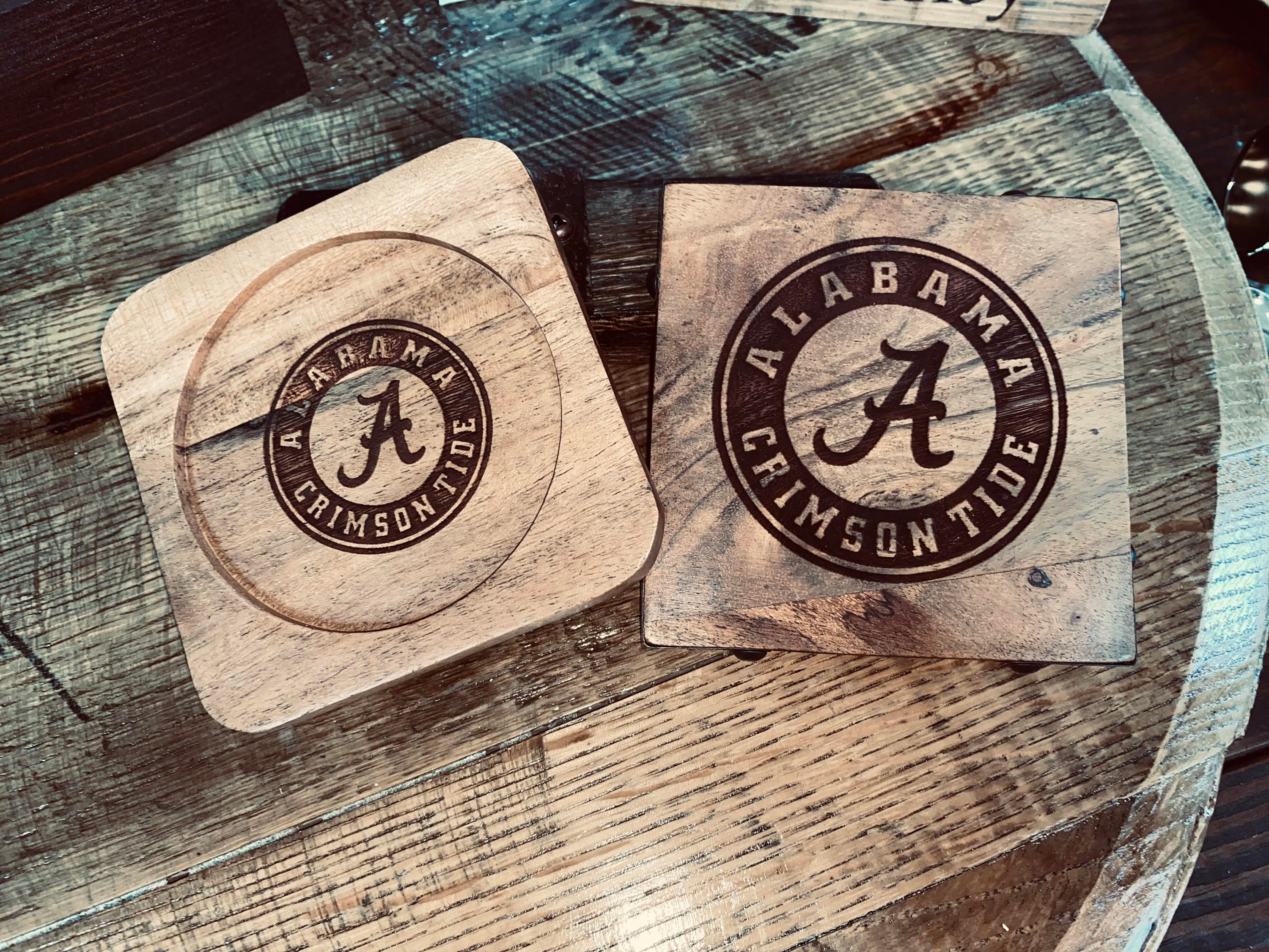 Alabama drink coasters discount