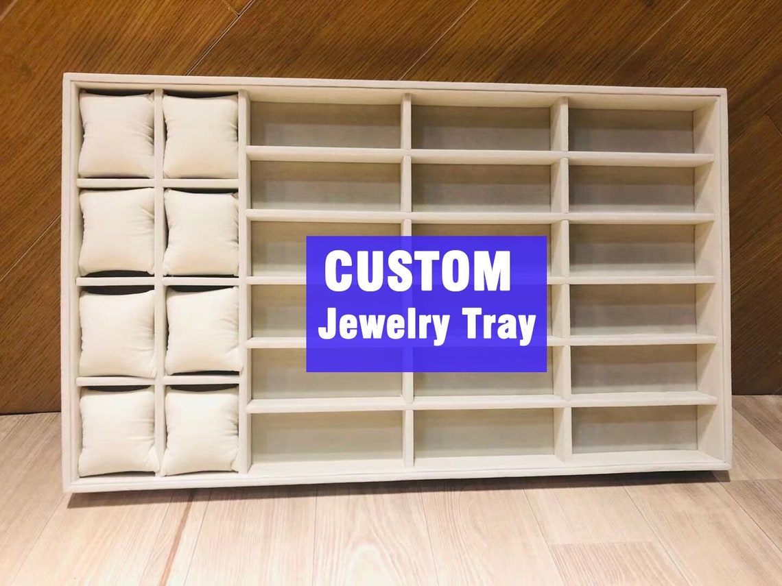 Custom IKEA Pax Jewelry Tray Drawer insert Jewelry storage Etsy