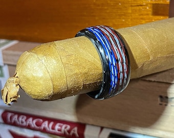 Fibra de Carbono Rojo Blanco y Azul talla 8.5