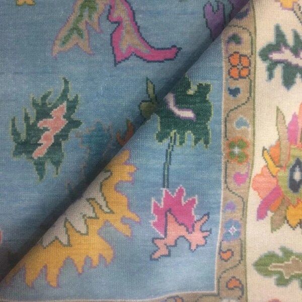 Blue and Green Persian Rug Etsy