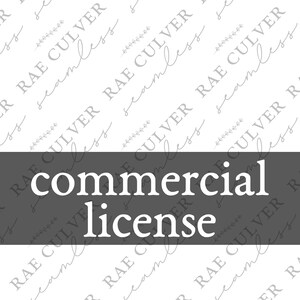 Commercial Use License