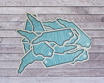 North Carolina Sticker