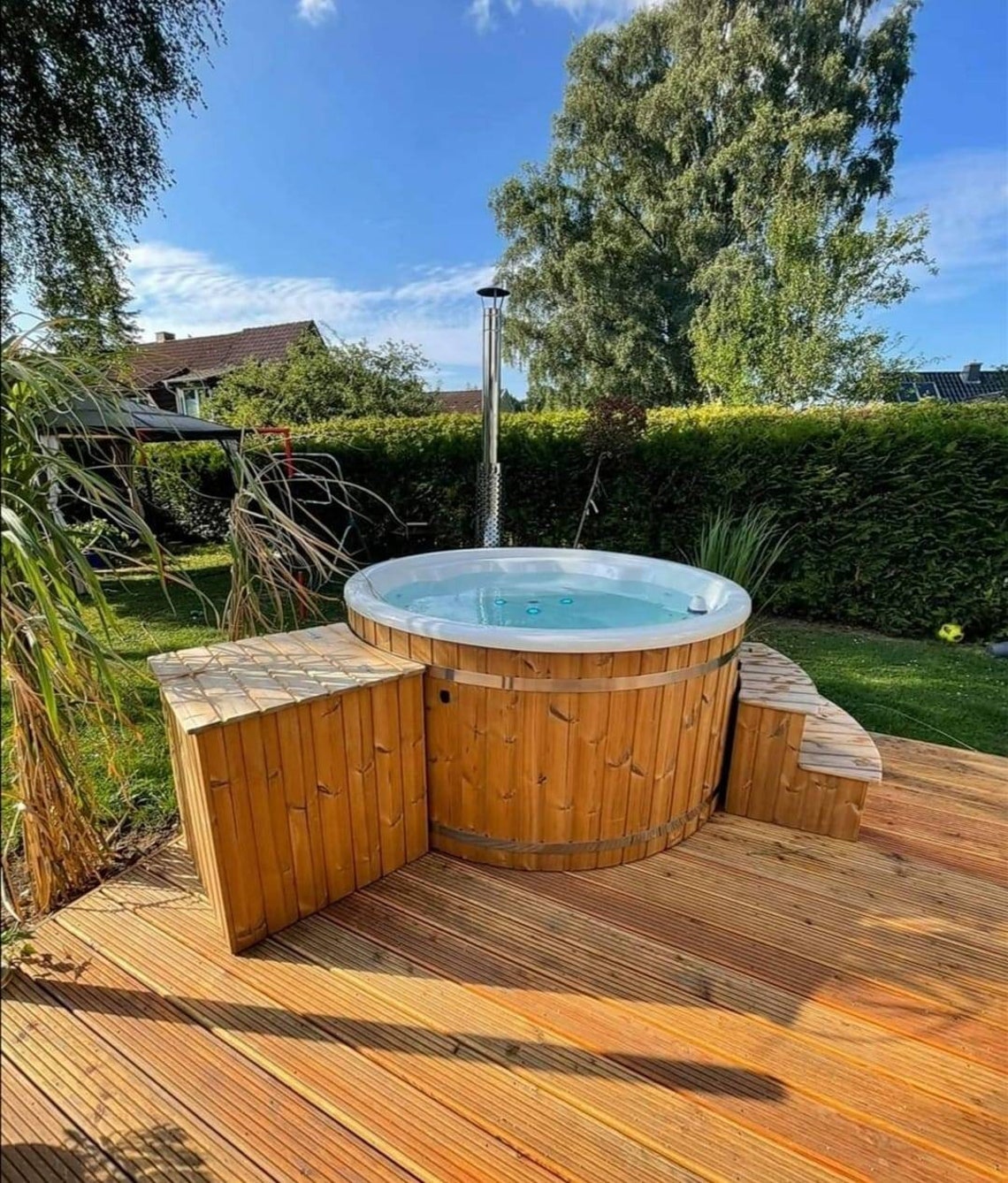 Thermowood Fibreglass Hot Tub 316ANSI Heater Etsy UK