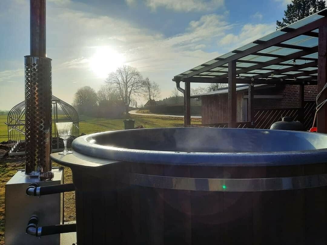 Thermowood Fibreglass Hot Tub 316ANSI Heater Jacuzzi LED Etsy UK