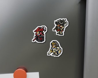 FFXIV Job Sprite Vinyl Magnets - FFXIV Gamer Gift