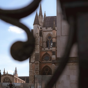 Affiche de l'abbaye de Westminster - mariage royal - impression photographie - décoration murale britannique - art mural bureau - photo d'architecture de Londres