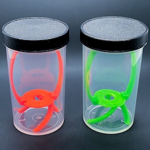 Coral Frag Transport Cups - UV Reactive, 8oz. 3D Printed Multi-Pack FREE SHIPPING