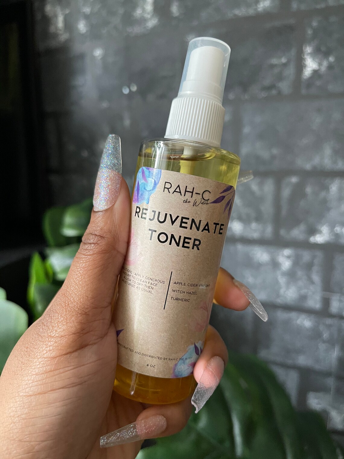 Rejuvenate Toner witch hazel Turmeric & Apple Cider Vinegar Etsy
