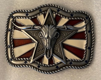 SKULL Belt Buckle, Belt Buckle. Mens Belt Buckle, SKULL, STAR, Belt, Buckle