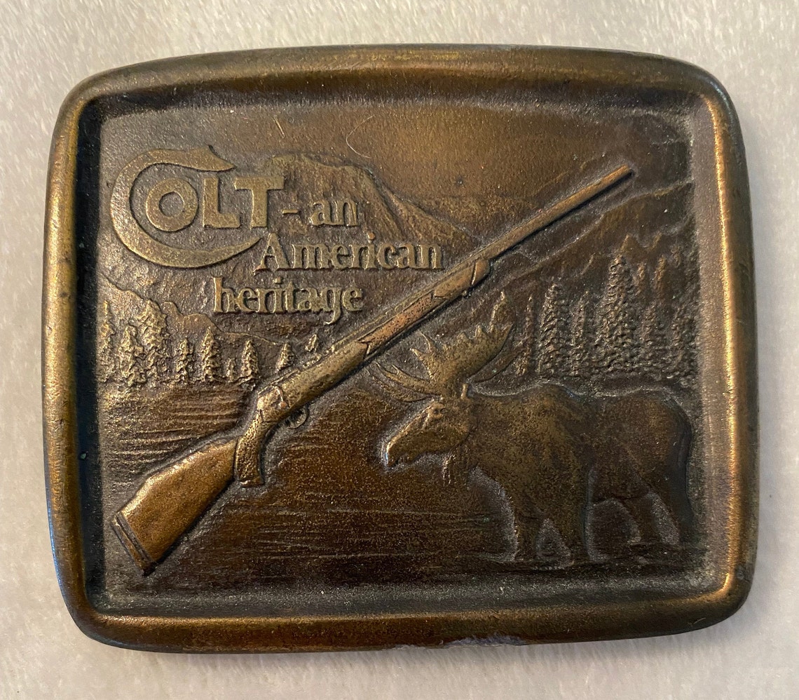 COLT GUNS Belt Buckle Belt Buckle. Mens Belt Buckle Colt Etsy UK