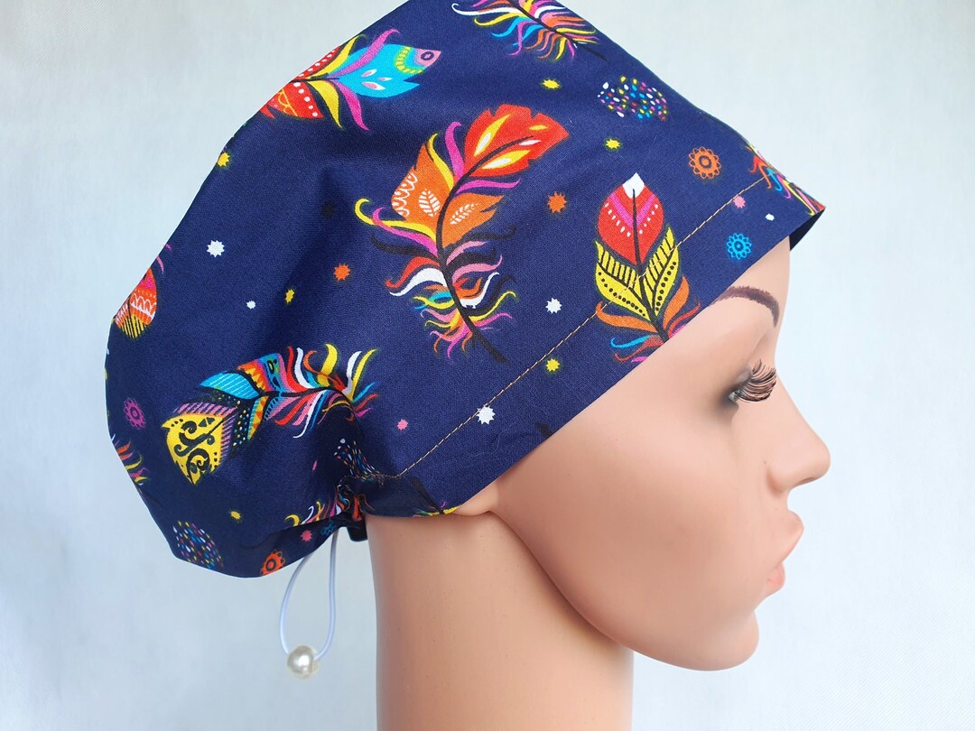 Scrub Cap With Regulator, Surgical Caps, Scrub Hats for Women High Quality Premium Cotton Nurse