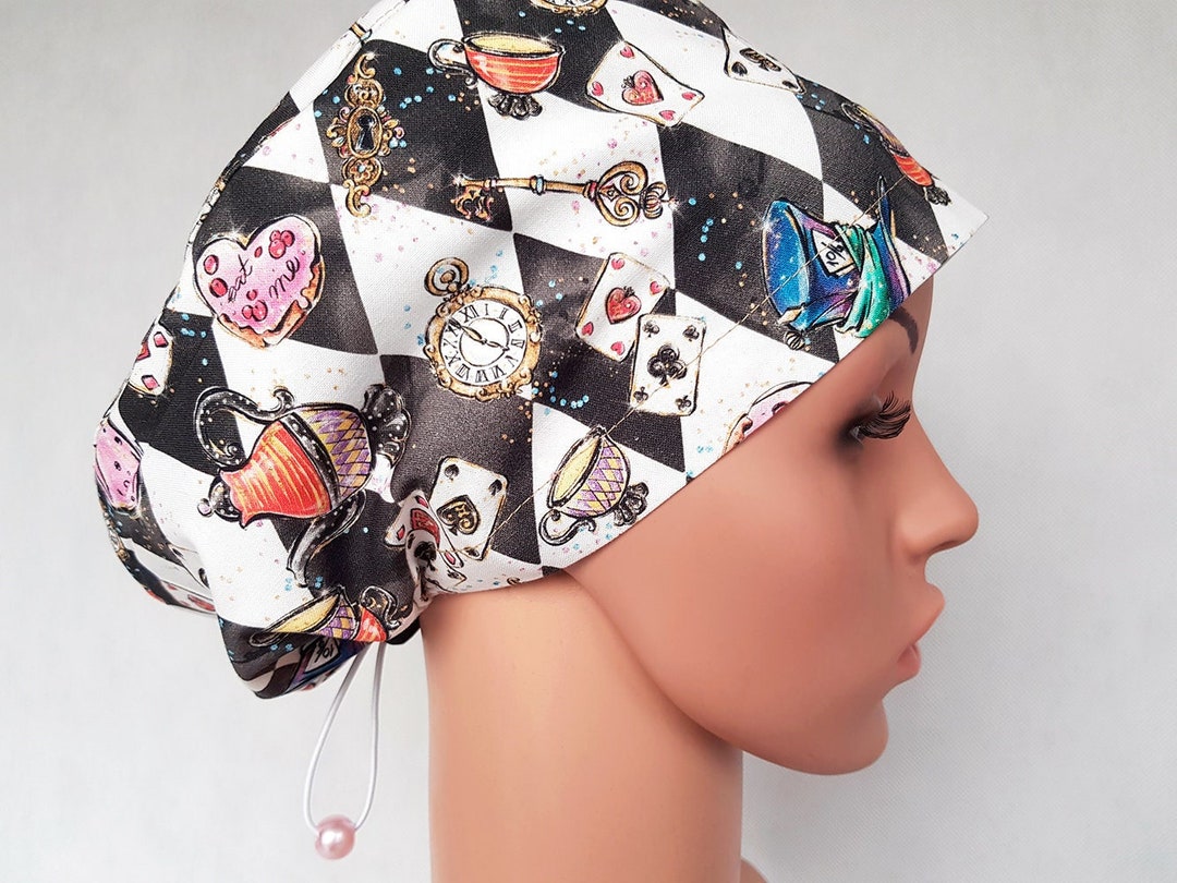 Scrub Cap With Regulator, Surgical Caps, Scrub Hats for Women High Quality Premium Cotton Nurse