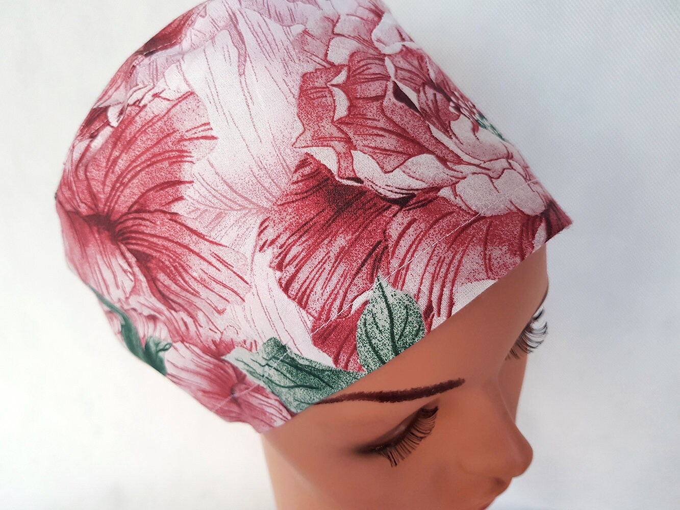 Scrub Cap With Regulator, Surgical Caps, Scrub Hats for Women High Quality Printed Cotton Nurse