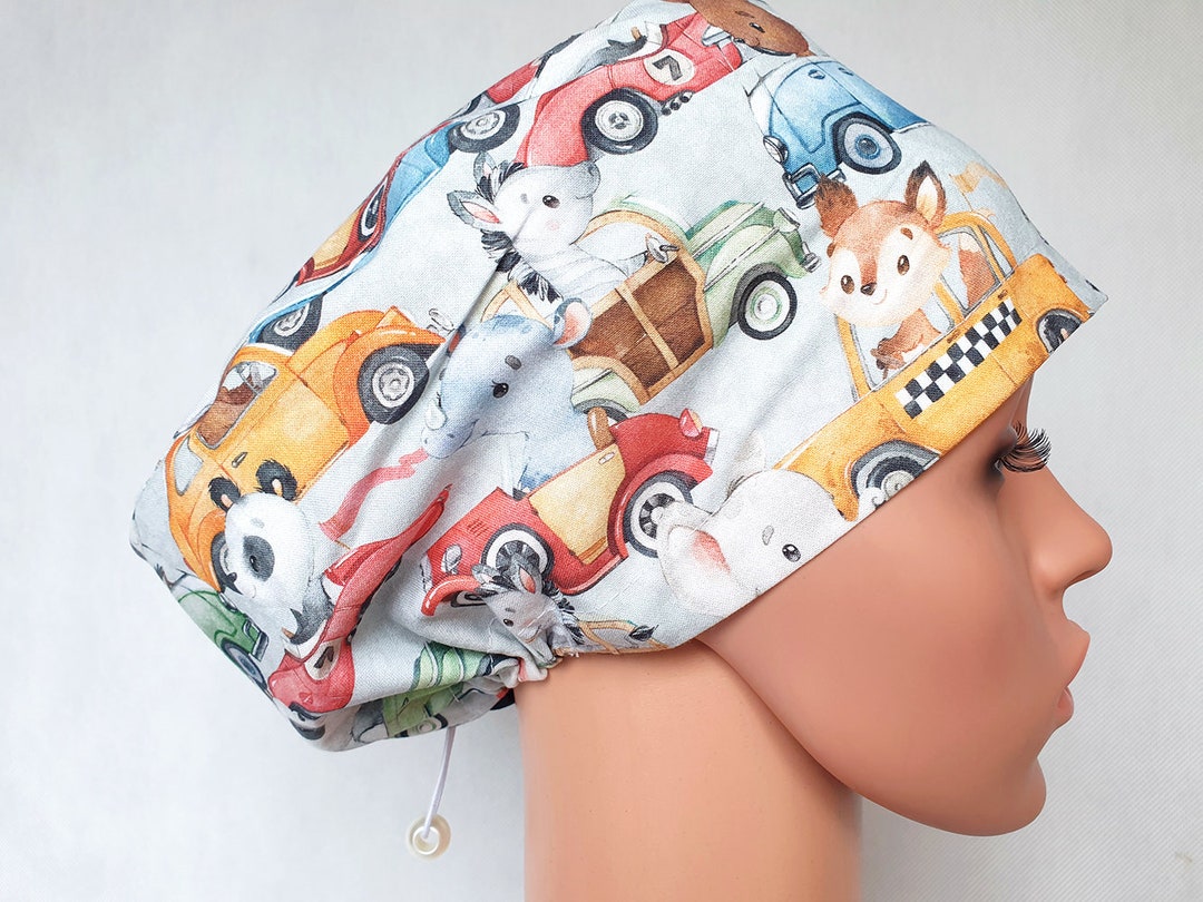 Scrub Cap With Regulator Surgical Caps Scrub Hats for Women Etsy