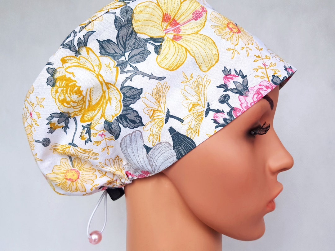 Scrub Cap With Regulator Surgical Caps Scrub Hats for Women Etsy
