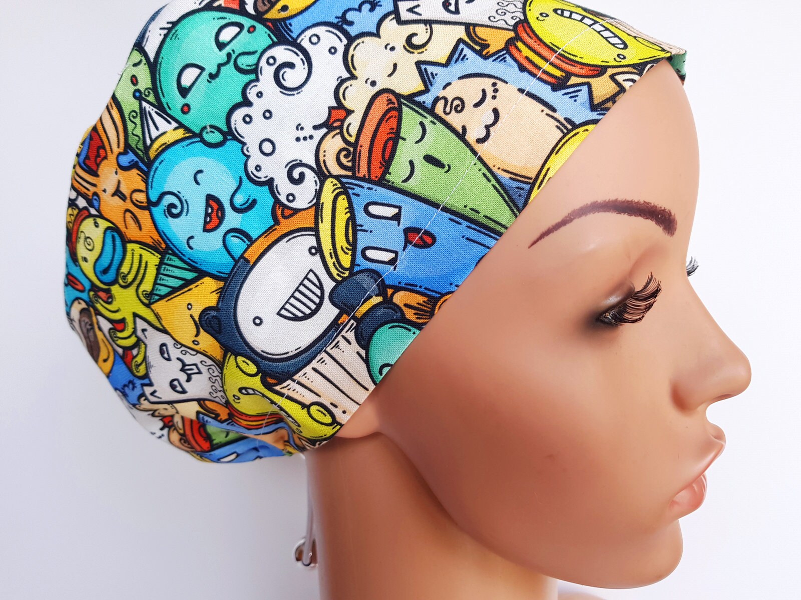 Scrub Cap With Regulator Surgical Caps Scrub Hats for Women - Etsy