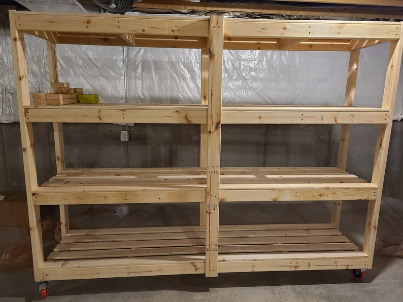 Shelving Unit Plans Etsy