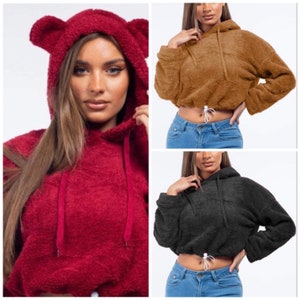 Teddy Bear Furry Winter Sweater
