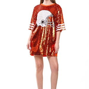 Dallas Cowboys Game Used Sports Memorabilia NFL Dallas Cowboys Women's  Sequin Game Day Dress  Officially Licensed, One Size Blue One Size Blue  Cowboys Party Dress