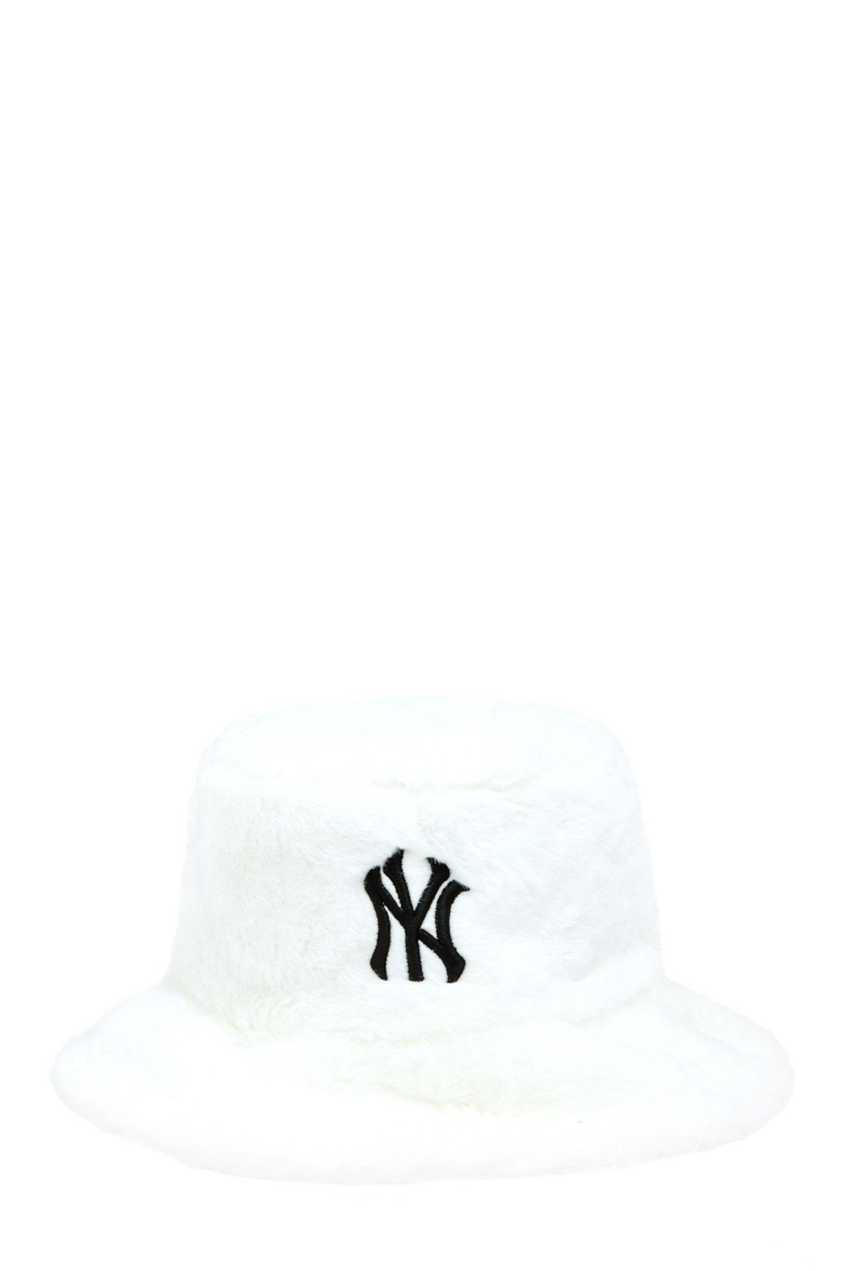 NY Embroidery Fur Bucket Hat - Etsy