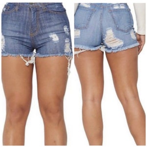 Hot Girl Sexy Denim Distressed Women&#39;s Sexy Hot Shorts