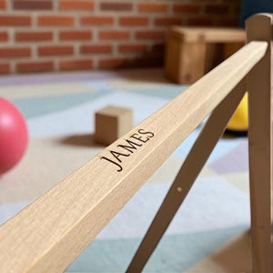 Wooden Montessori Baby Gym: Beech Wood Mobile Holder image 6