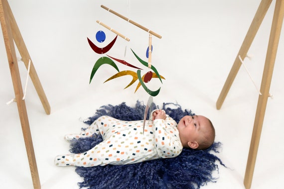 Ottaedro: una giostrina Montessori da presentare al neonato