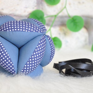 Montessori ball, Takane ball, Sensory ball, Amish ball, Gripping ball, Hanging mobile, Baby shower gift, Newborn baby gift, Infant gift image 2