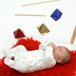 Box of Montessori Mobile, Gobbi Mobile, Munari Mobile, Montessori Ball, Dancer Mobile, Octahedron Mobile, Rattle, Grasping, Crib Toy image 7