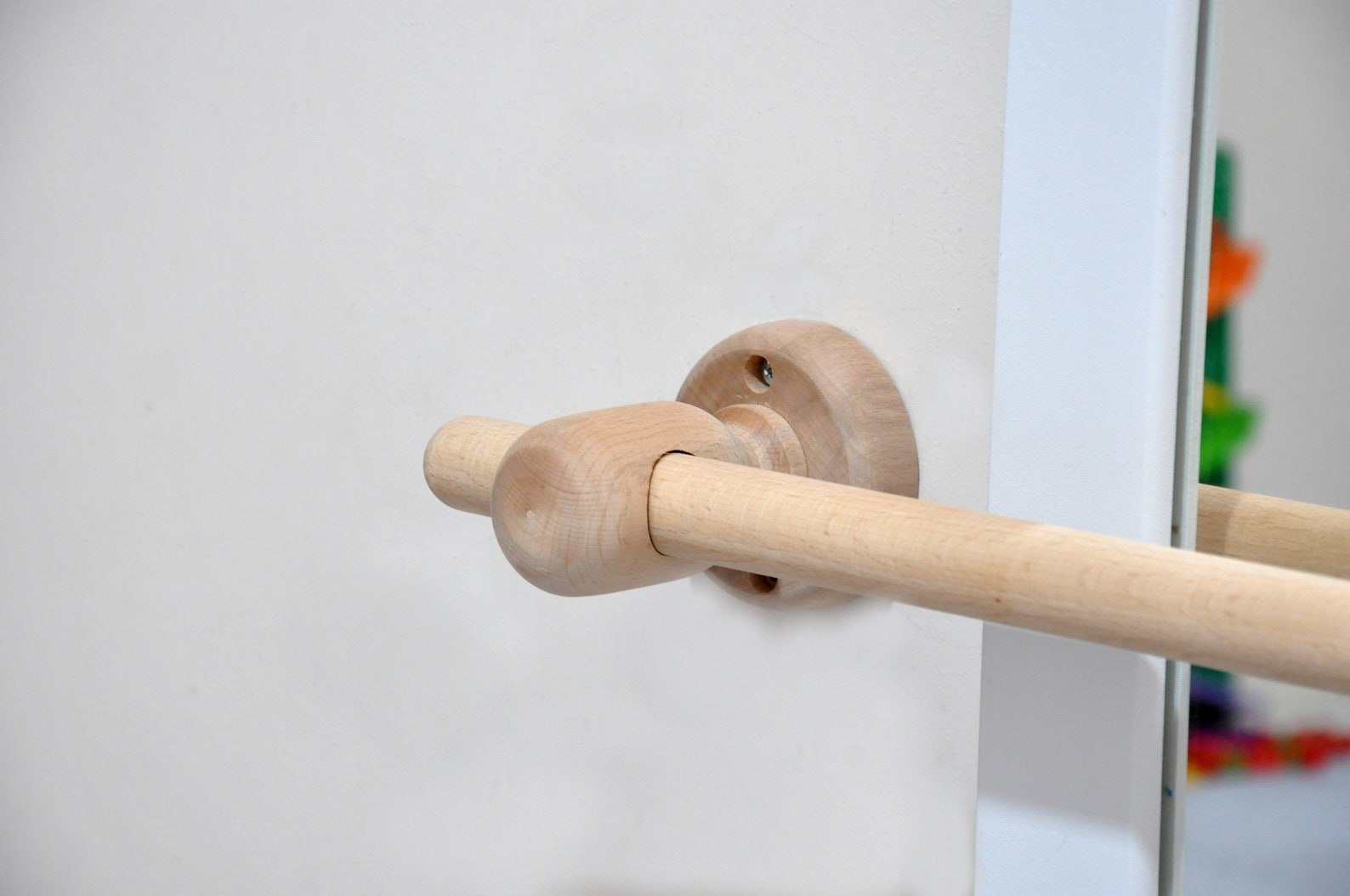 Montessori Pull up Bar Wooden Pull up Bar Montessori Bar Etsy