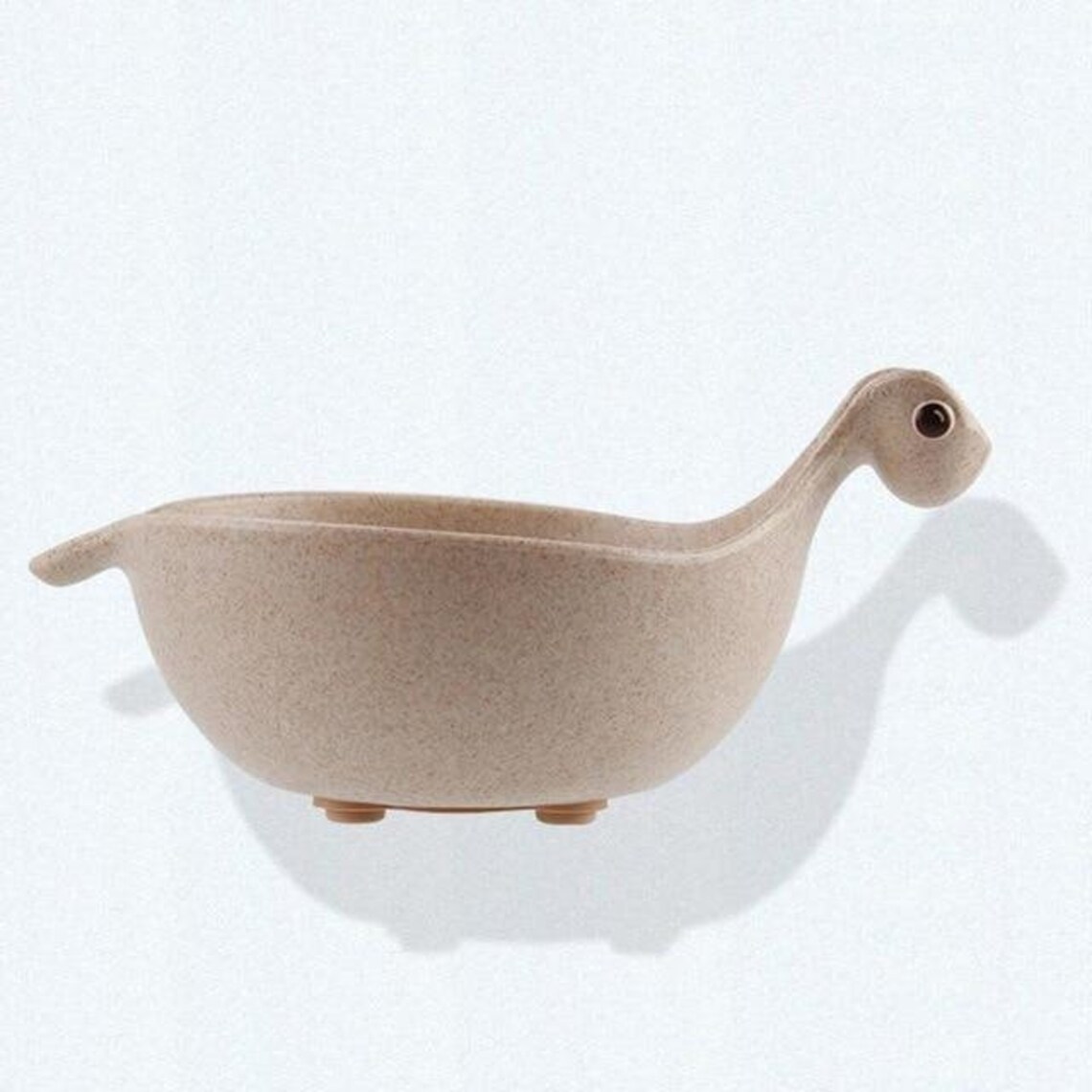 dinosaur with bowl head